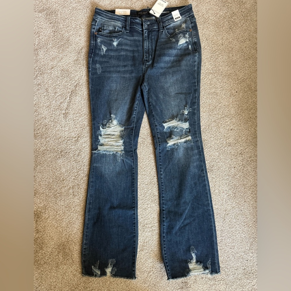 Women's Distressed Judy Blue Jeans